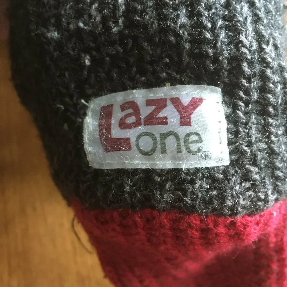 Lazy One toddler bear slippers
